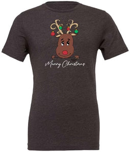 Reindeer shirt - Dark Heather Gray